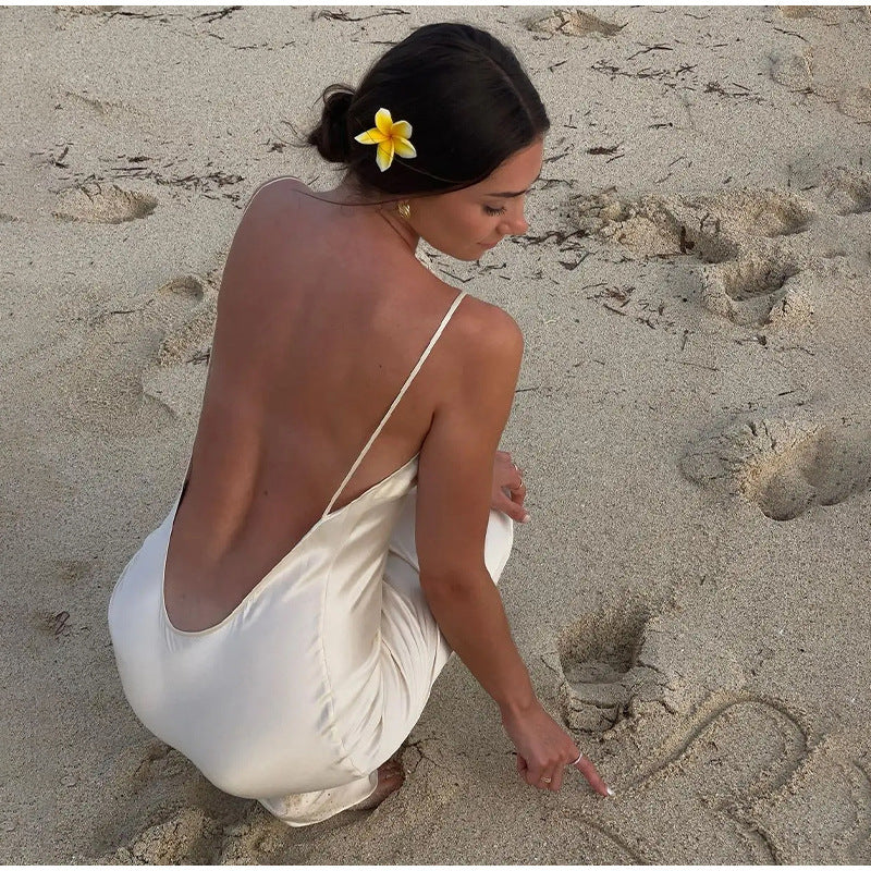 Sleek Off-Shoulder Bodycon Maxi Dress