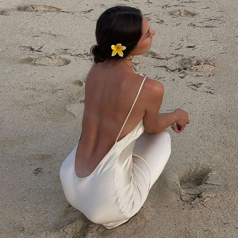 Sleek Off-Shoulder Bodycon Maxi Dress